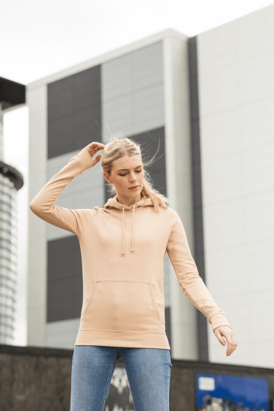 Dámska Mikina s Kapucňou s Vlastnou Potlačou 