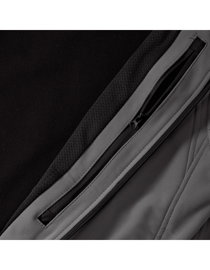 Potlač na Pánsku vestu Russell Gilet zo Softshell Materiálu