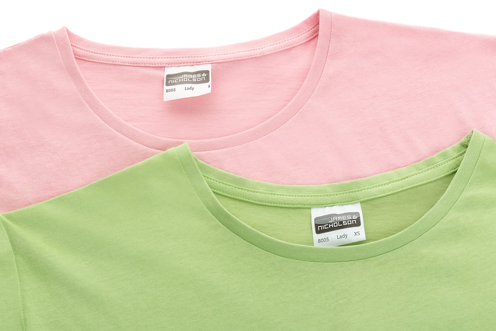 Dámske Tričko James & Nicholson z Organickej Bavlny - Vlastná potlač