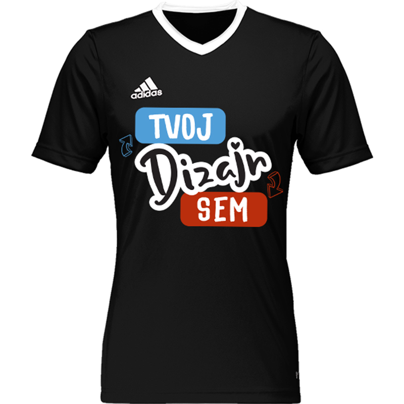 Potlač na Dres Adidas Entrada 22 Krátky Rukáv na Tréningy - puppynator.sk