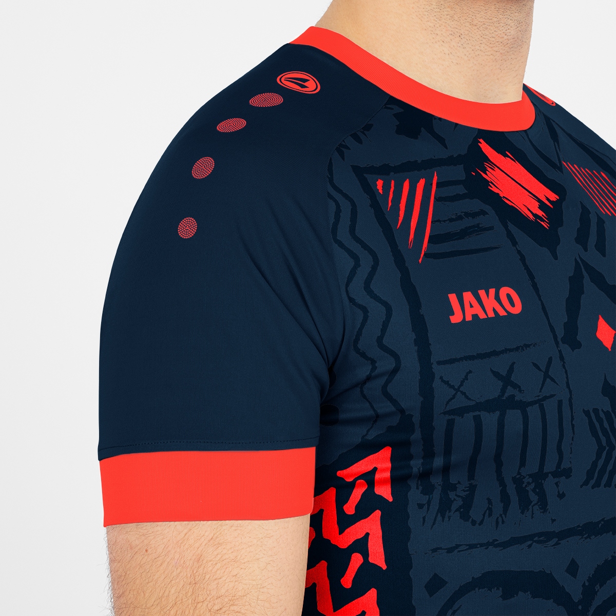 Potlač na Značkové Športové Tričko JAKO Tropicana