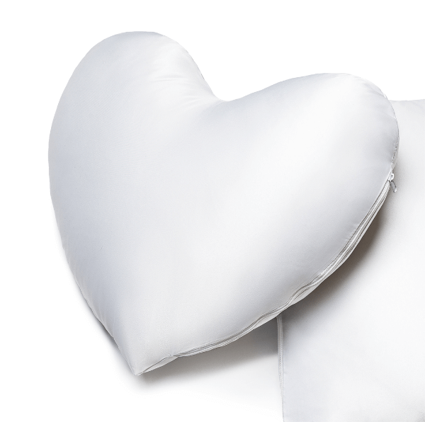 Srdcový Vankúš s Vlastnou Potlačou | Vyrob Vankúš Online