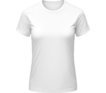 Akciové B&C #E150 Dámske Tričko Biele