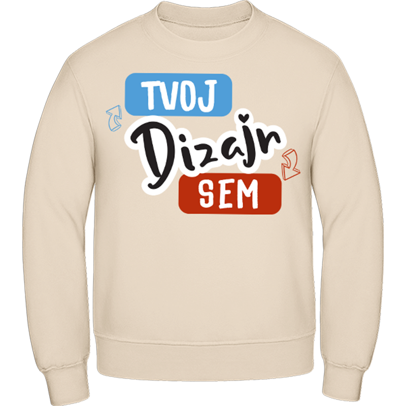 Mikina Gildan s Okrúhlym Výstrihom a Tvojou Potlačou - puppynator.sk