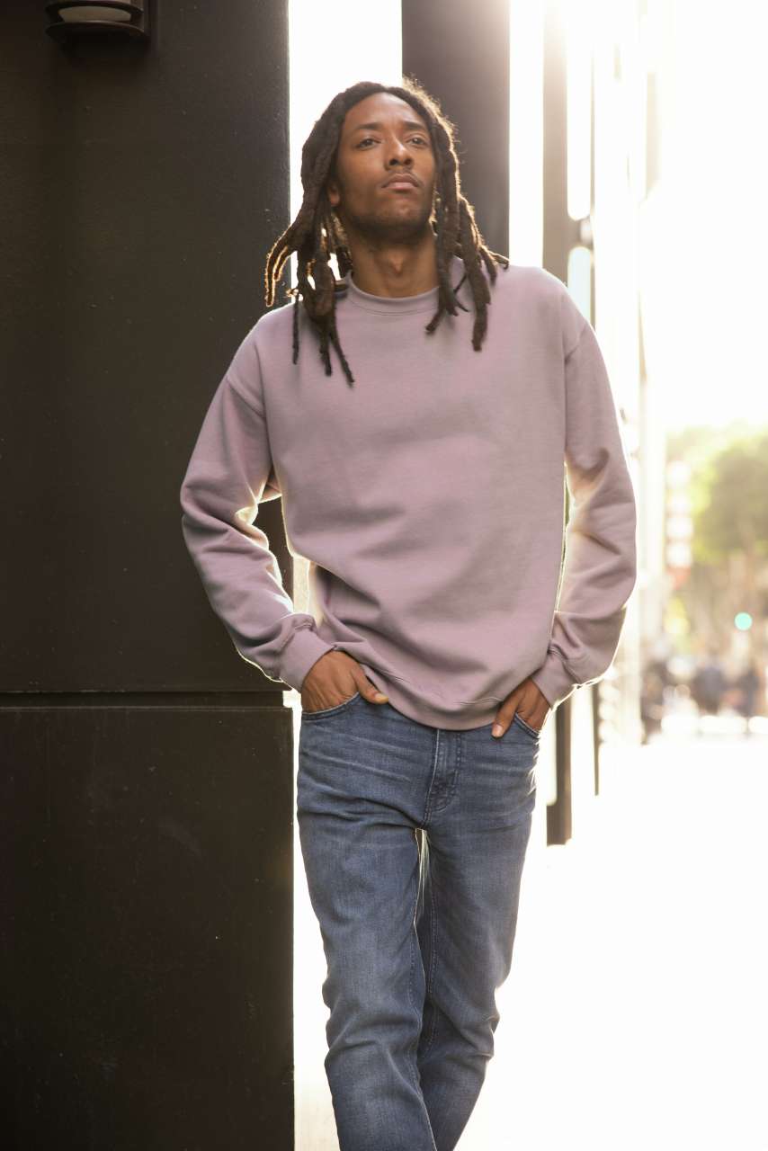 Mikina Gildan s Okrúhlym Výstrihom a Tvojou Potlačou