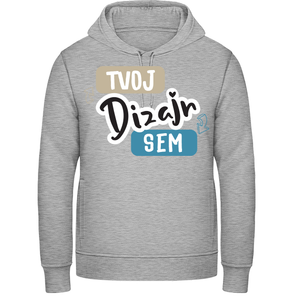 Klasická Pánska Mikina s Kapucňou a Vlastnou Potlačou - puppynator.sk