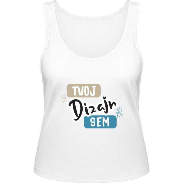 Vytvor si Dámske Tielko s Vlastnou Potlačou Online