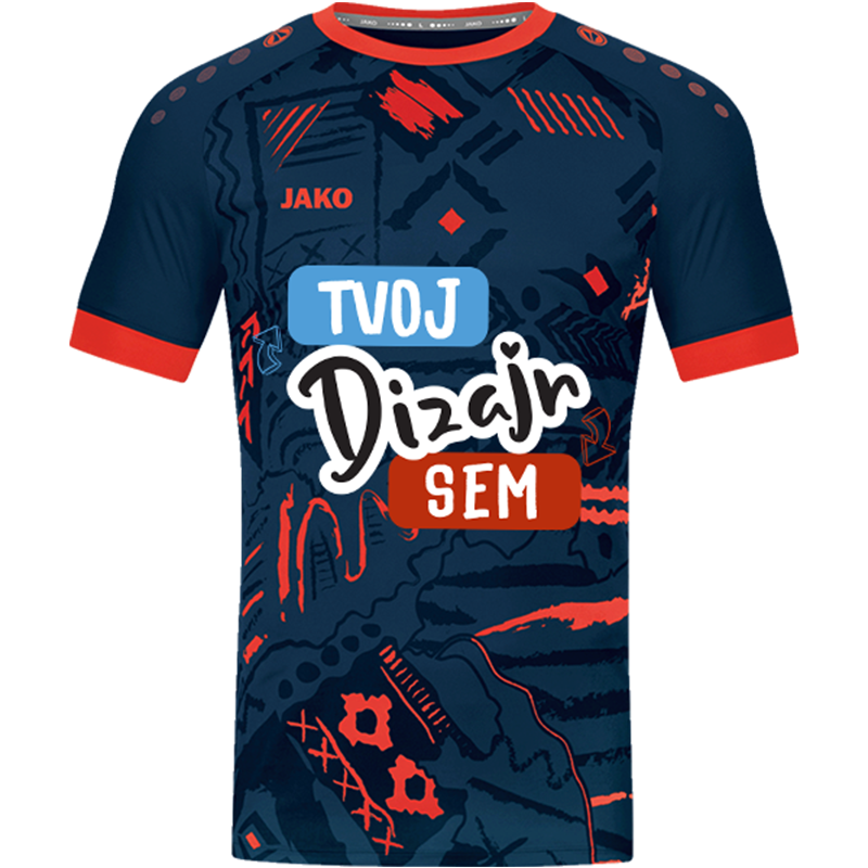 Potlač na Značkové Športové Tričko JAKO Tropicana - puppynator.sk