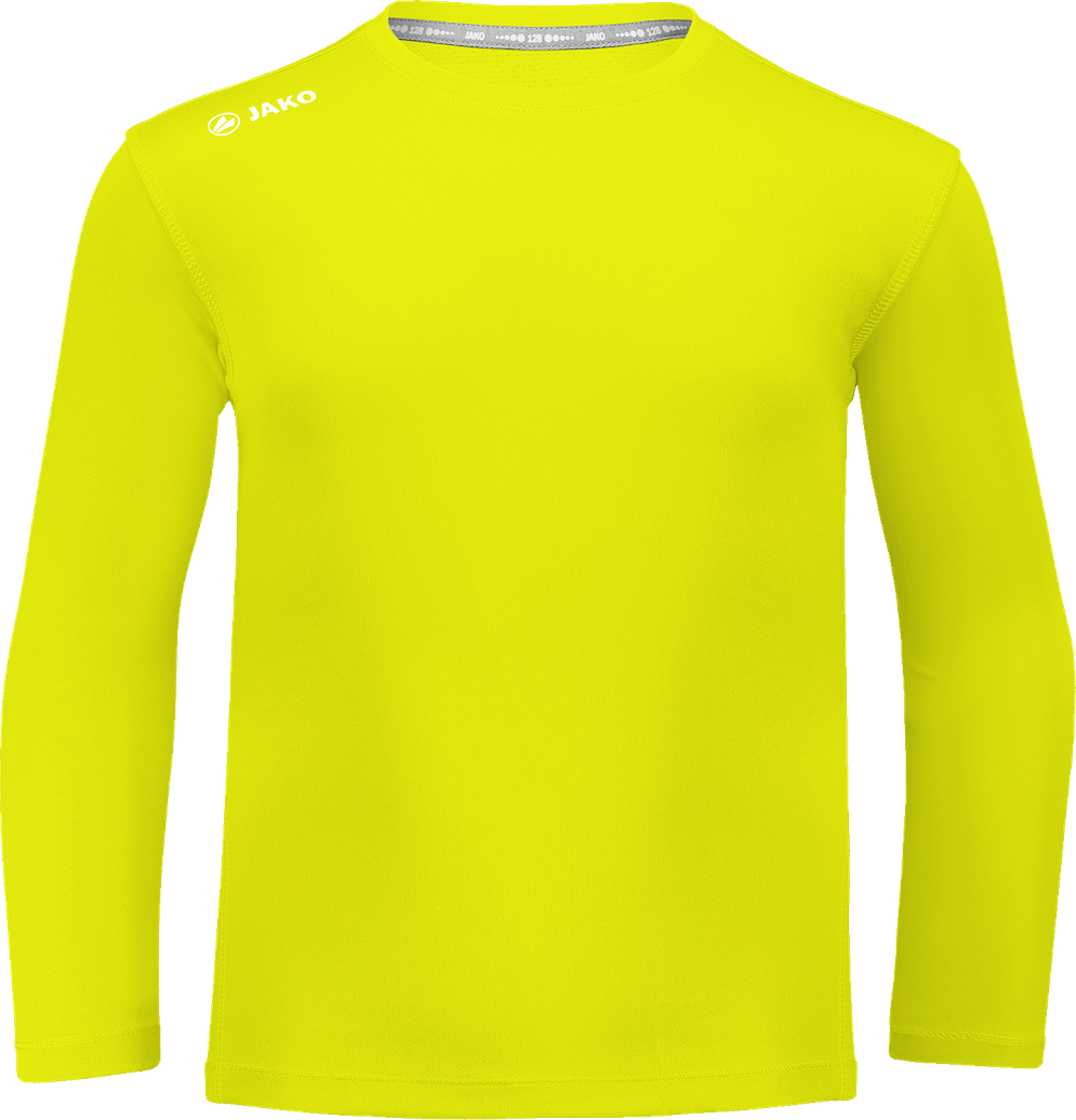 Potlač na JAKO RUN 2.0 Bežecké Tričko pre Deti - Dlhý Rukáv
