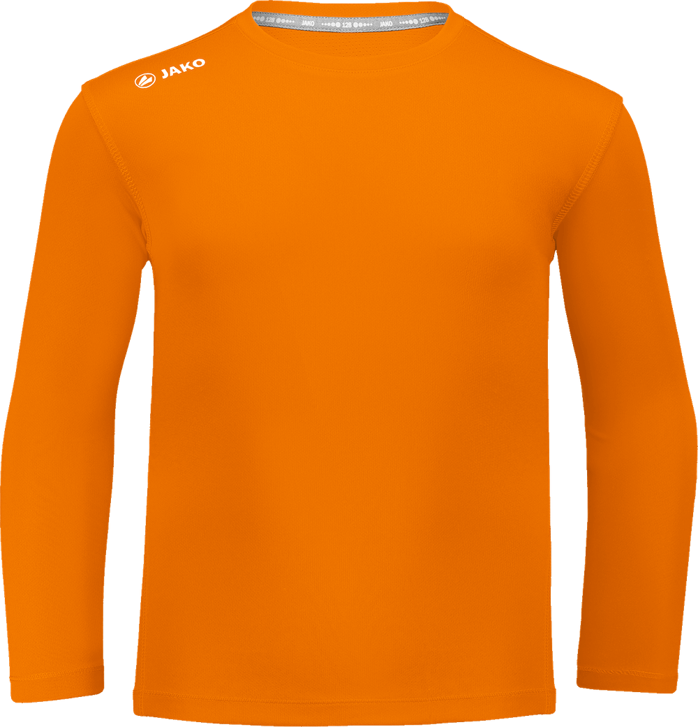 Potlač na JAKO RUN 2.0 Bežecké Tričko pre Deti - Dlhý Rukáv