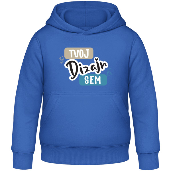 Vlastná Potlač na Detskú Mikinu s Kapucňu