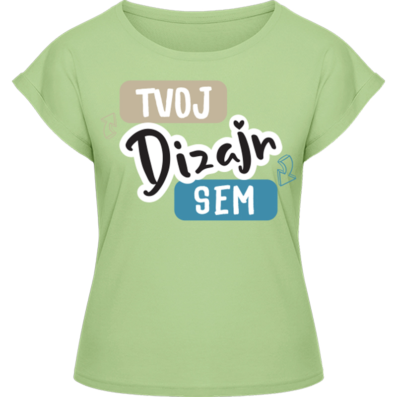 Potlač Dámskeho Trička James & Nicholson z Organickej Bavlny - puppynator.sk