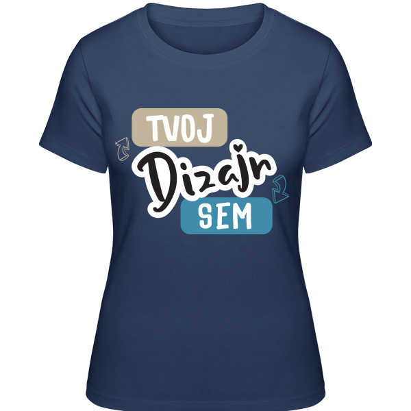 Vlastná Potlač na Dámske Tričko