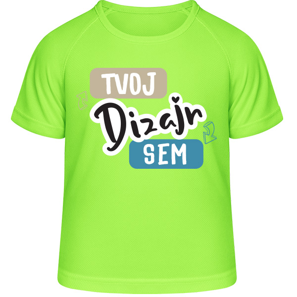 Detské Športové Tričko s Vlastnou Potlačou - puppynator.sk