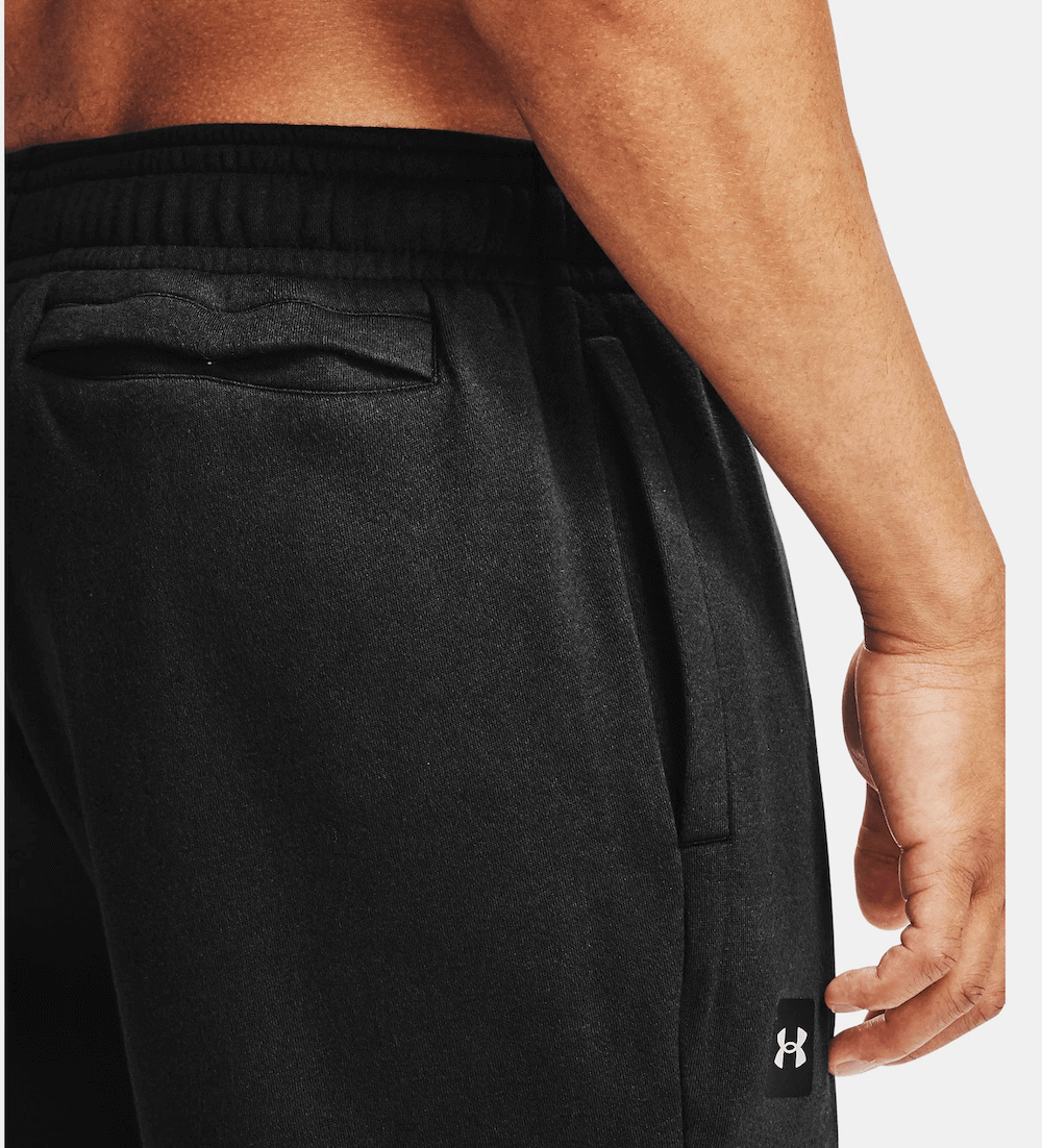 Potlač na UA Rival Fleece Joggers Pánske Športové Tepláky