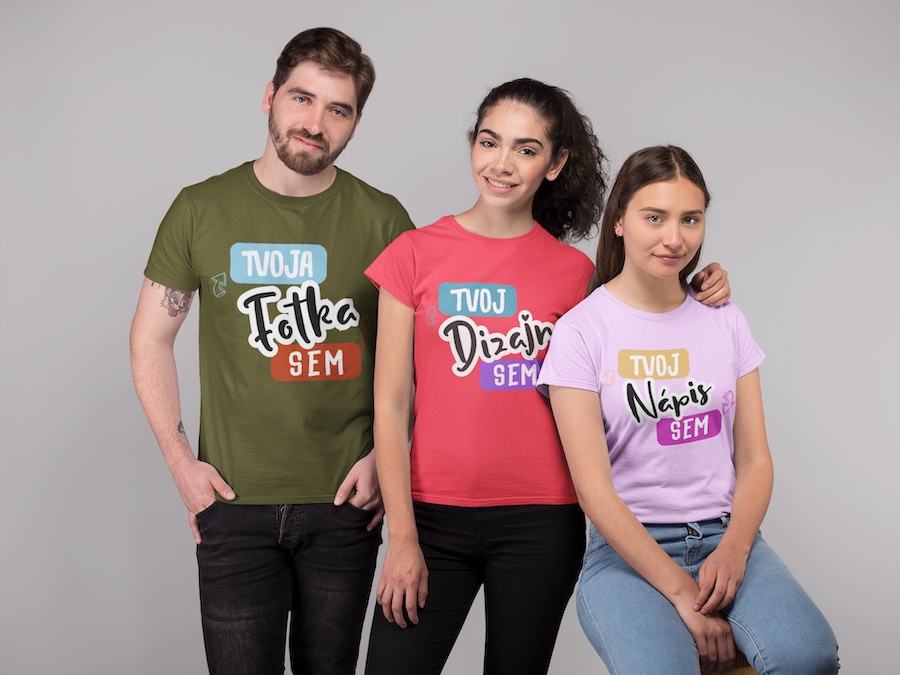 I Love You Tričká pre Celú Rodinu