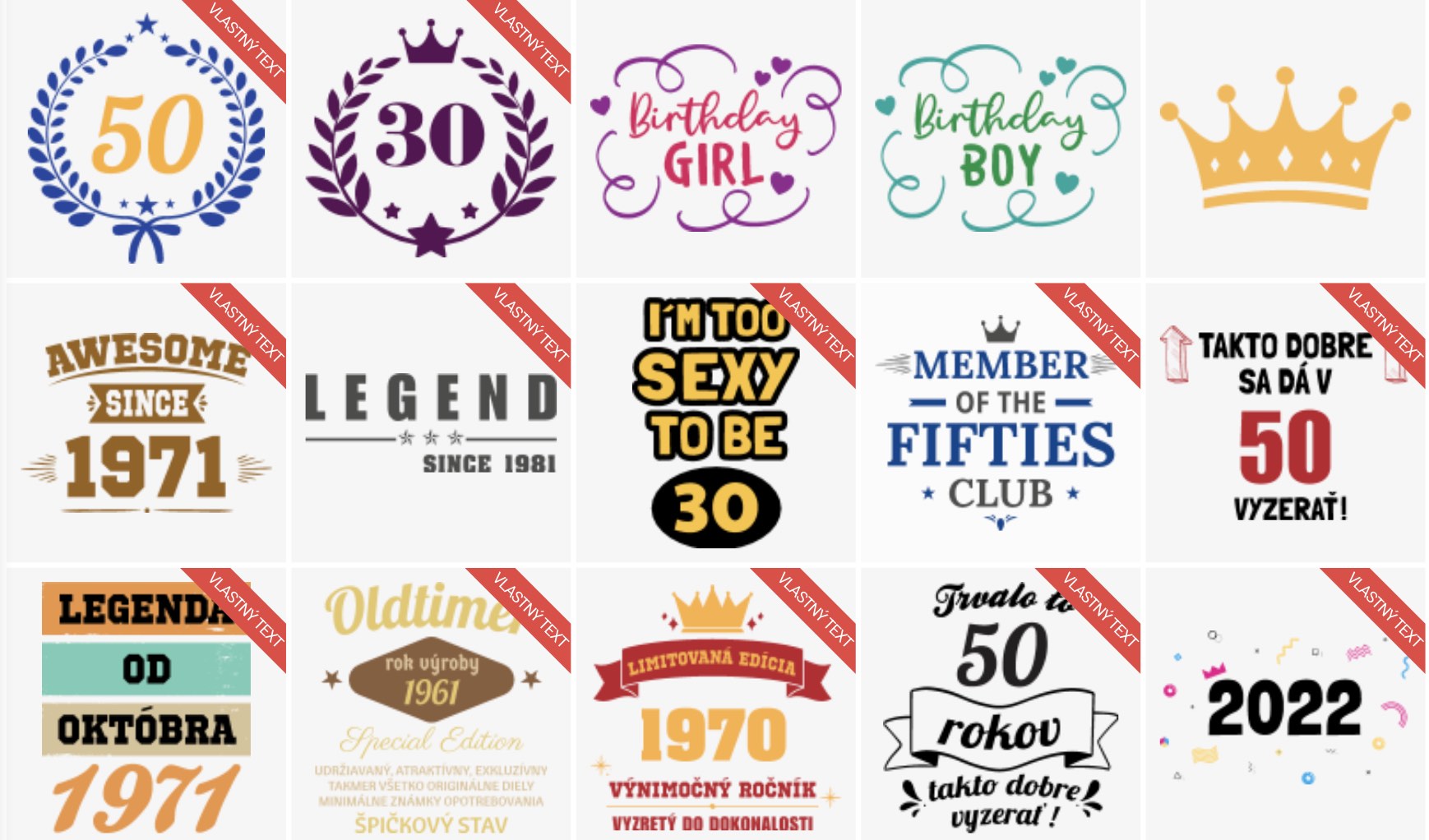 Nápisy a dizajny na narodenonové darčeky - puppynator.sk