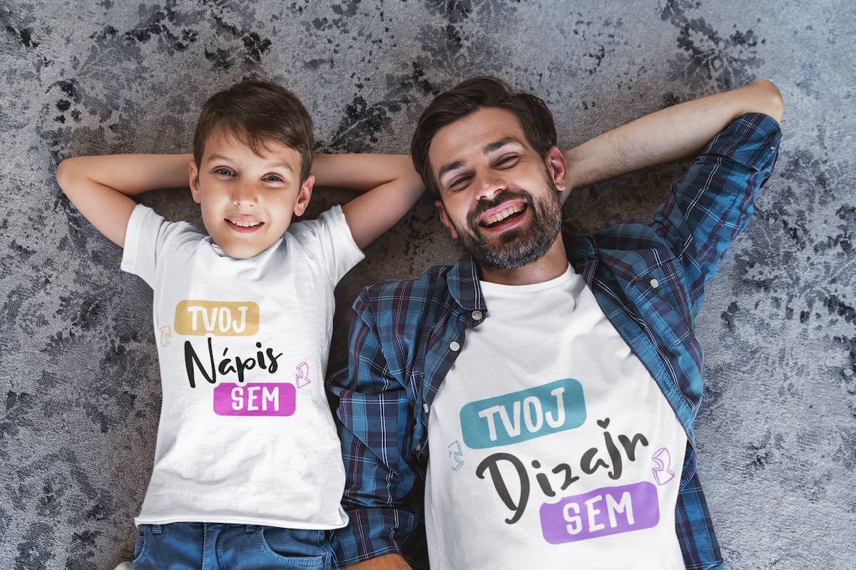 Riešiš problém s darčekom pre otca? Potlač mu tričko!