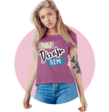 Damske tricka s vlastnou potlačou