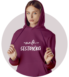 Damske mikiny a svetre s vlastnou potlačou